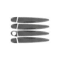 ：{“： Carbon Fiber For BMW 1 Series F20 F21 2012-2018 External Accessories Car Door Handle Cover Trim Decoration Stickers Anti Scratch