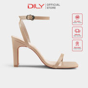 Giày Sandal DILY Quai Mảnh Gót Vuông 7cm_AA0252