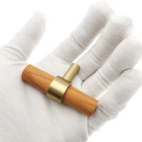 ∈ Modern Beech Brass Dresser Knobs Kitchen Cupboard Drawer Pulls Cabinet Door Copper Handles Furniture Hardware