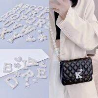 【CW】 Bottom Rhinestone Sticker Iron Small LetterDIY Name Hat Decal