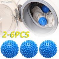 2pcs 6.5cm Laundry Ball PVC Dryer Balls Reusable Clean Tools Laundry Drying Fabric Softener Ball Clothes Washing Accessories