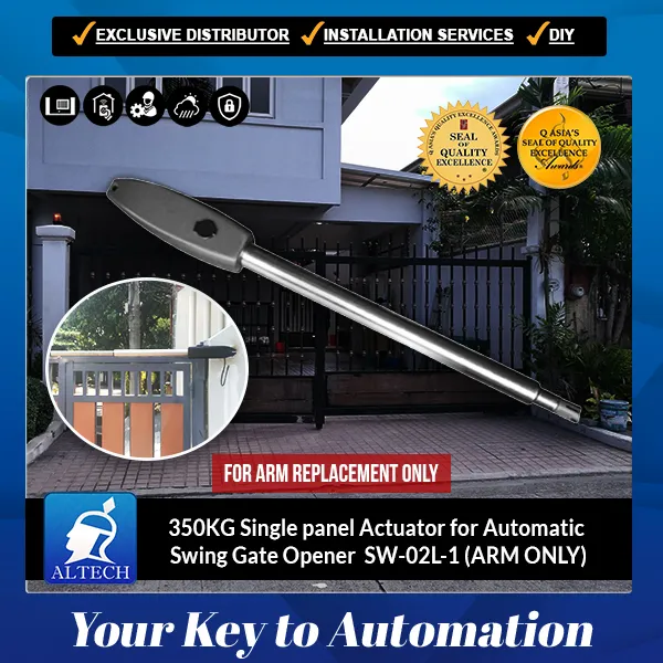 350KG Actuator Set for Automatic Swing Gate Opener ALTECH SW02L1 (ARM