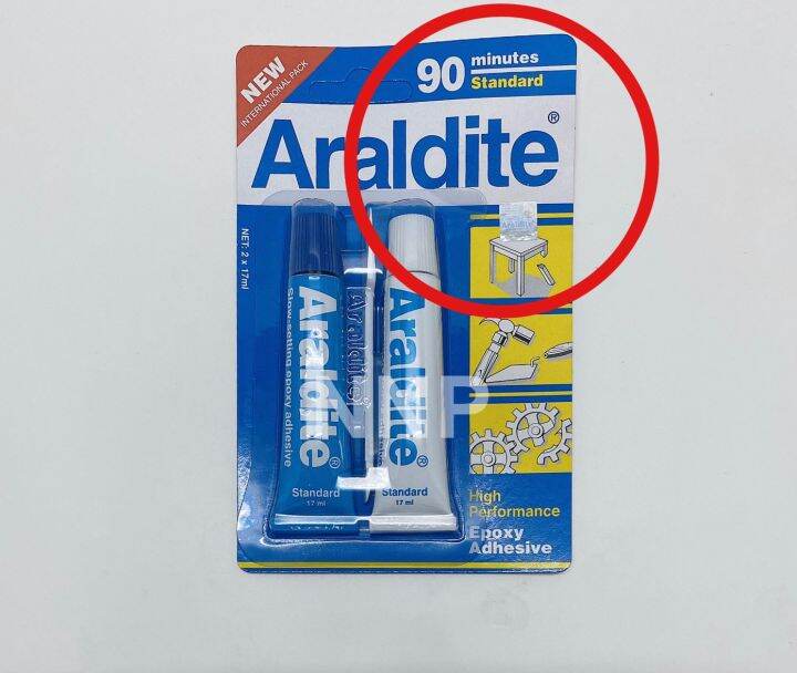 กาวอาราไดท์-araldite-แห้งช้า