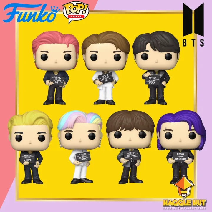 Hot sale Funko BTS S3 BUTTER Jung Kook J-Hope Jimin Jin RM Suga V Pop Rocks  Vinyl Figure | Lazada PH