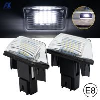 สำหรับ Citroen C3 C4 Picasso C5 BERLINGO SAXO XSARA ด้านหลัง LED ป้ายทะเบียนแสงจำนวนโคมไฟ,รับประกัน2ปี