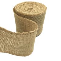 1000x10cm Natural Jute Burlap Hessian Lace Ribbon Roll Vintage Wedding Decoration Party Christmas Crafts Gift Wrapping AA8054