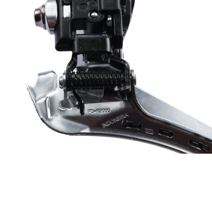 shimano-claris-r2000ด้านหน้าจักรยานเสือหมอบฐาน2x8-speed-ze-on-clamp-31-8mm-clamp-34-9mm-termasuk-อะแดปเตอร์31-8