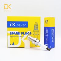 DEKEO For Honda Civic DX EX L GX Hybrid L LX S MUGEN Si Spark Plug Iridium IZFR6K11S 5266 4PCS