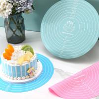 Kneading Mat Reusable Highly Flexible Scale Line Dough Bread Baking Pad Kitchen Gadget  Dough Rolling Mat  Kneading Pad Bread  Cake Cookie Accessories