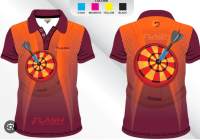 2023 new arrive- Dart-themed Polo Shirts with 3D Personalization for Men and Women Players and Teams   11