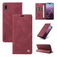 สำหรับ Huawei Y5 Y6 Y7 Y6S Y9 2019นายกเคสโทรศัพท์ TPU กระเป๋าสตางค์หนังป้องกันช่องใส่การ์ดแม่เหล็กเคสเคสแบบพับปิดได้