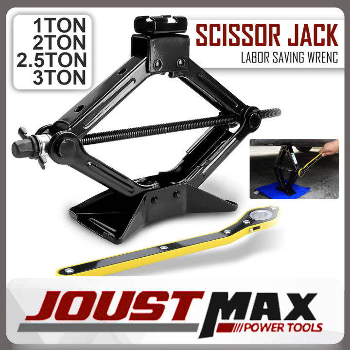 Manual Scissors Jack Car Heavy Duty Car Jack Kereta Jack Tayar Jek