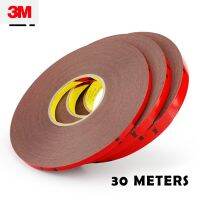 ∈ 30M 3M Strong Permanent Acrylic Foam Double-Sided Self-adhesive Adhesive Glue Tape Super Sticky Red Liner 6/8//10/20MM