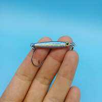 Bait Metal Mini Microjigging Fish Lure 5Colors [hot]HOOFISH 3g/5g Artificial Small  Fishing 5PCS/Lot Accessories Jig Isca