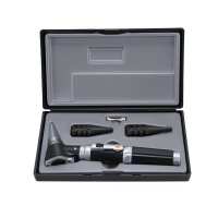 การวินิจฉัยทางการแพทย์ Otoscope หูฟัง Speculum เลนส์แว่นขยาย Clinical โคมไฟ LED 8Pcs Ear Speculum Otoscope หัวโคมไฟ