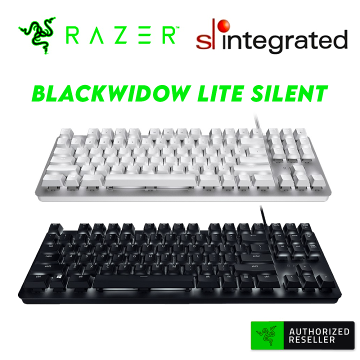 Razer BlackWidow Lite Silent Mechanical Compact Keyboard Black