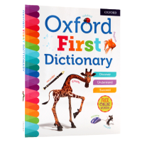 Oxford first Dictionary Oxford Childrens Illustrated Dictionary new childrens English learning reference book full color illustrations for primary school students English dictionary first dictionary