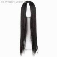 Black Wig Fei-Show Synthetic Heat Resistant Long Straight Middle Part Line Costume Cosplay Hair 26 Inches Salon Party Hairpieces [ Hot sell ] Toy Center 2