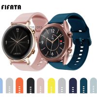 (CALGY Phone protection)สายซิลิโคนสำหรับ Huawei Watch GT3 46มม. 42มม. สายรัดข้อมือสำหรับ Galaxy Watch 3 45มม. 41มม. Correa สำหรับนาฬิกา GT 3 42มม. สร้อยข้อมือ