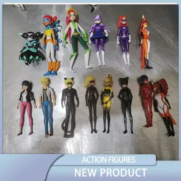 Miraculous Ladybug & Cat Noir Poseable Doll & Action Figures