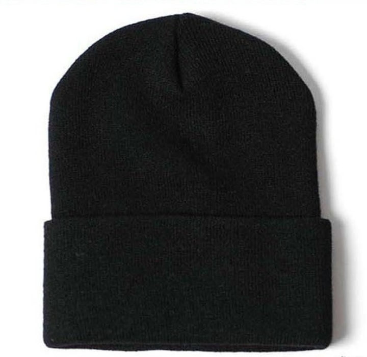 popular-fashion-winter-knit-hat-outdoor-men-women-fold-cuff-black-white-one-of-a-kind-letter-embroidery-beanie-hat-skullies-caps