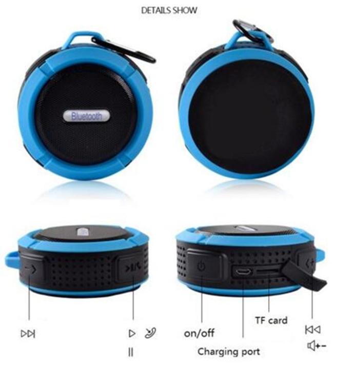 portable-waterproof-outdoor-wireless-bluetooth-speaker-c6-sucting-computer-mobile-phone-adsorption-mini-soundbar-support-tf-card-wireless-and-bluetoot