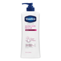 Vaseline Expert Care Aging Skin Rescue Lotion 400ml. วาสลีน เอ็กซ์เพิร์ท แคร์ เอจจิ้ง สกิน เรสคิว โลชั่น