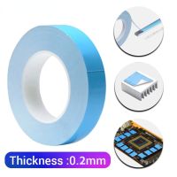 25meter/Roll 8mm 10mm 12mm 20mm Width Transfer Tape Double Side Thermal Conductive Adhesive Tape for Chip PCB LED Strip Heatsink Adhesives  Tape