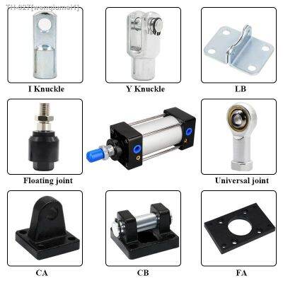 ✵►✺ SC Series I/Y/U/F/CA/CB/LB/FA Bore 32mm/40mm/50mm/63mm/80mm/100mm/125mm 160mm Air Pneumatic Cylinder Accessories