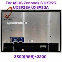 อะไหล่หน้าจอจอ LCD แบบดั้งเดิมพร้อมระบบสัมผัสสำหรับเอซุส Zenbook S Ux393 Ux393ea Ux393e Ux393ja UX393FN ครึ่งบน