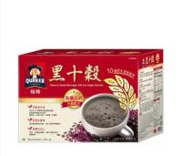 Quaker Herbs &amp; Cereal Beverage Black Sesame with Low Sugar Formula 38 g X 50-Pack เควกเกอร์ เครื่องดื่มสมุนไพรและซีเรียลผสมงาดำสูตรน้ําตาลต่ํา 38 กรัม X 50 แพ็ค