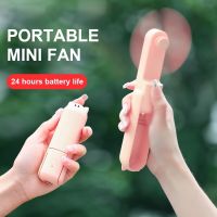 Fans Handheld Electric USB Recharge Folding Ultra Quiet Air Cooler