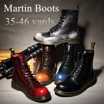 Dr. Martens Ready Stock Men Women New English Martin Boots Dr. Martens High-Top Shoes Couple Outdoor Kasut Ankle Classic Style Motorcycle