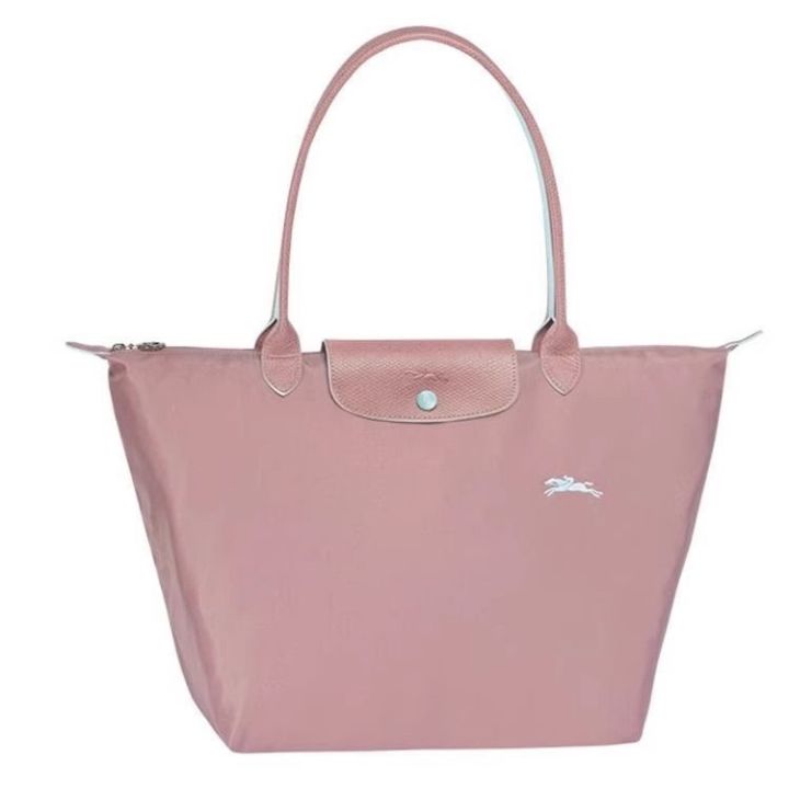 fadai-longchamp-tote-dumpling-bag-one-shoulder-long-handle-medium-large-nylon-portable-large-capacity-armpit-travel-bag-female