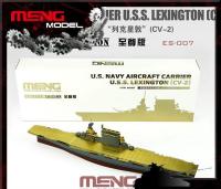 รุ่น MENG ES-007 1/700 U.S. กองทัพเรือแอร์เรือบรรทุกเครื่องบิน U.S.S. LEXINGTON[CV-2]