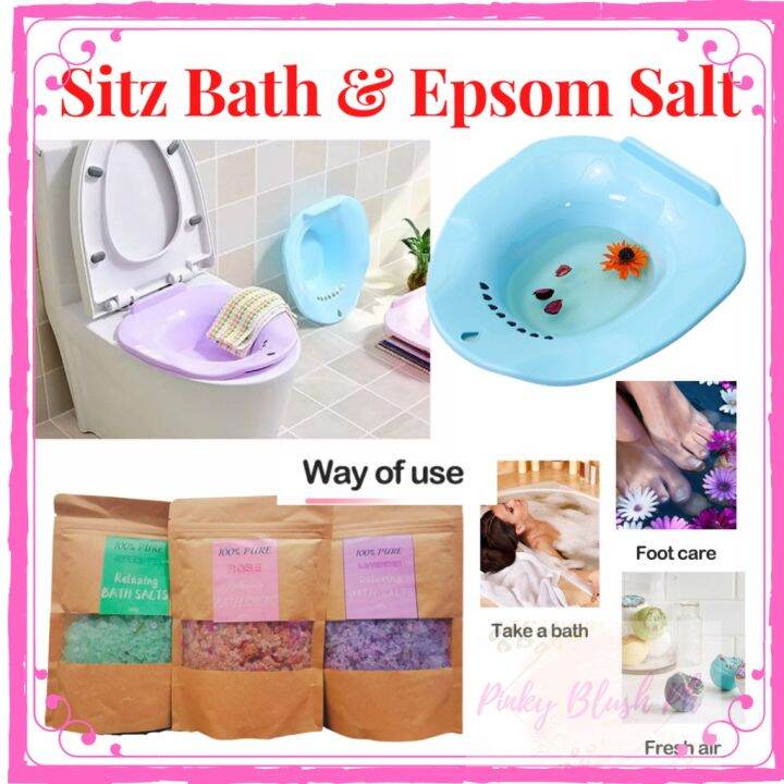 Bundle Sitz Bath Epsom Salt Epsom bath salt for foot soak Treats