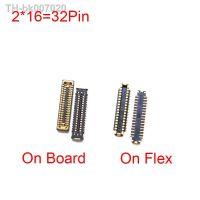 ✤  2pcs 32pin LCD Display Screen Flex FPC Connector On Motherboard For HUAWEI Enjoy 20/10 Plus/P Smart Z/Y9 Prime 2019/Y9s 2019/9C