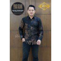 KATUN KEMEJA PRIA Seling Pection Batik Shirt Men Layer Furing Primisima Cotton Fashion Batik Solo Mens Shirts