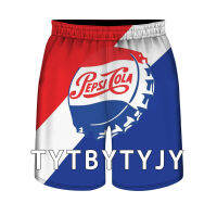 New Carbonated Drinks Pepsi Cola 3D Print Mans Casual Style Shorts 06