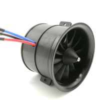 70mm 12 Blades Ducted Fan EDF Unit with Brushless Motor for RC Airplane