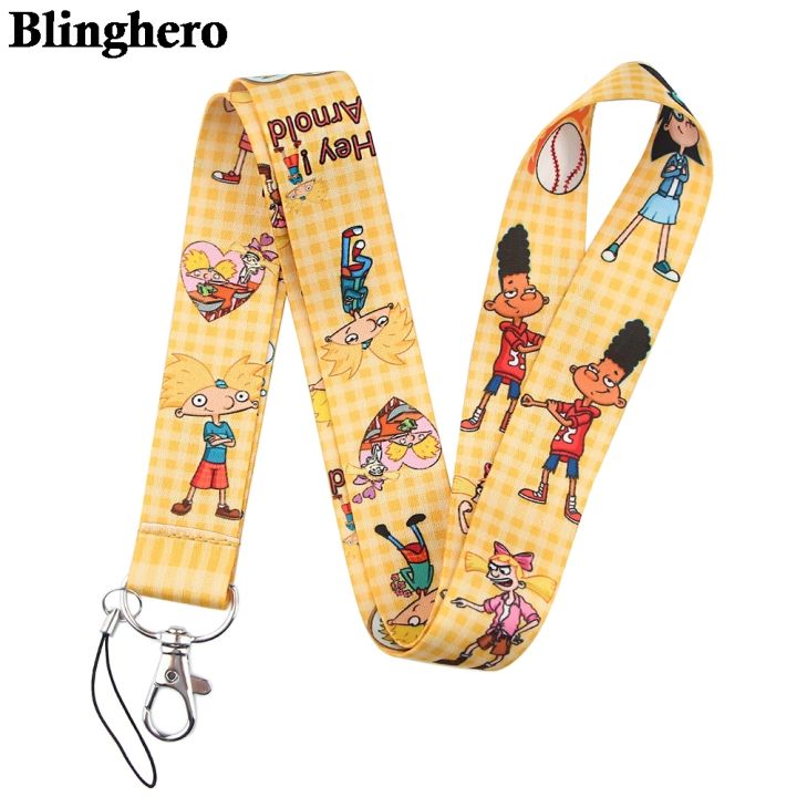 ca1631-cartoon-anime-neck-strap-lanyard-for-key-usb-id-card-badge-holder-keychain-cell-phone-straps-necklace-lanyards