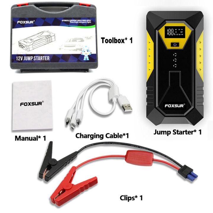 ส่งฟรี-คู่มือภาษาไทย-เครื่องชาร์จแบตเตอรี่-foxsur-12v10a-รุ่น-7-ระบบ-รุ่นสมาร์ทชาร์จ-จอlcd-ชาร์จ-ฟื้นฟูค่า-cca-แบตรถยนต์-มอเตอร์ไซด์-รถบ้าน