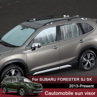 รถอุปกรณ์ป้องกันรังสียูวีปกคลุมสำหรับ Subaru Forester SJ SK 2013-2025หน้าต่างม่านบังแดดกระจกปกอุปกรณ์เสริมในรถยนต์