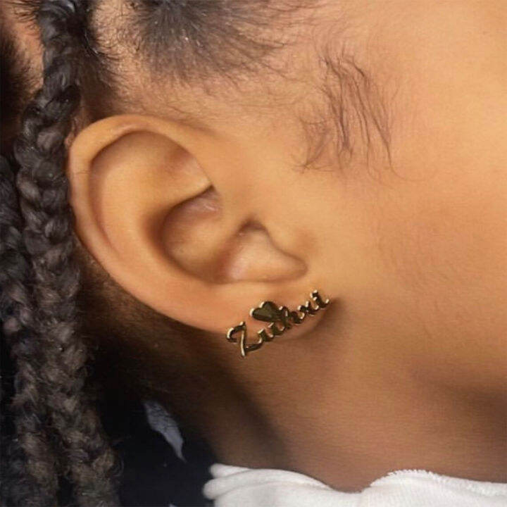 custom-kids-heart-name-earrings-stainless-steel-gold-color-choker-personal-baby-name-stud-earring-jewelry-for-children-gifts