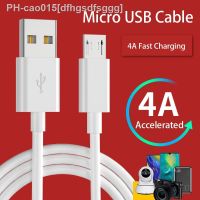 USB Micro Cable 4A Fast Charging Data Cable for VIVO Xiaomi Huawei Tablet Android Phone Camera Accessories Charger USB Cable