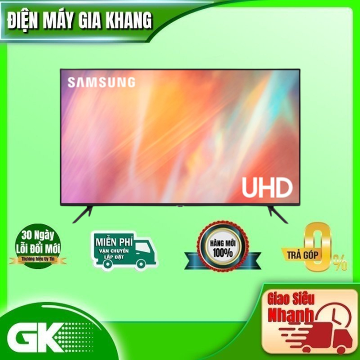 50AU7002 - Smart Tivi Samsung 4K 50 inch UA50AU7002 mới 2022 | Lazada.vn