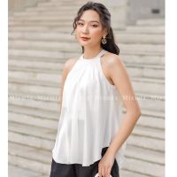 Lovely White Ellie Silk Overalls - Mixmix Design Goods - Exclusive Photos Taken By shop