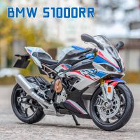 1/12 BMW S1000RR Alloy Diecast Motorcycle Model Toy Collection Hobbies Shork-Absorber Off Road Autocycle Toys Car Kid Gifts