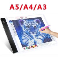 【YF】 New A3/A4/A5 Three Level Dimmable Led Light Pad Drawing Board Tracing Box Eye Protection Easier for Diamond Painting