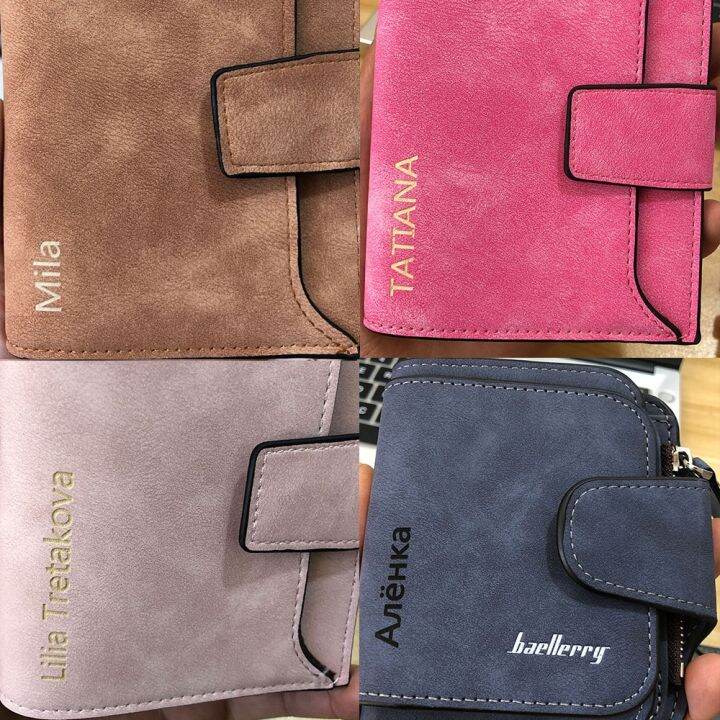 2022-fashion-women-wallets-free-name-engraving-new-small-wallets-zipper-pu-leather-quality-female-purse-card-holder-wallet